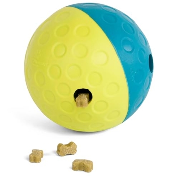 Outward Hound by Nina Ottosson Treat Tumble Interactive Puzzle Ball for Dogs - Beginner Level, Blue,...