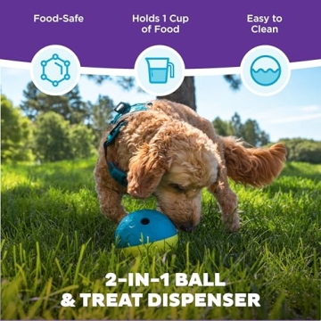 Outward Hound Treat Tumble Interactive Puzzle Ball - Level 1