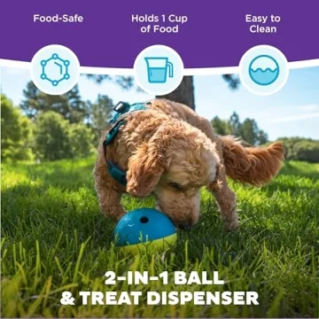 Outward Hound Treat Tumble Interactive Puzzle Ball - Level 1