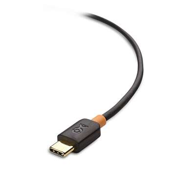 Cable Matters USB C to Mini USB Cable 6.6 ft, Mini USB to USB C Cable for Game Controller, Camera, GPS, Dash Cam in Black - 6.6 Feet