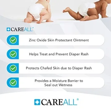 CareAll Zinc Oxide Skin Protectant Ointment for Diaper Rash Relief