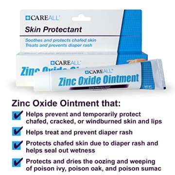 CareAll Zinc Oxide Skin Protectant Ointment for Diaper Rash Relief