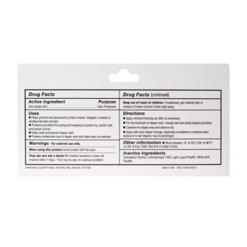 CareAll Zinc Oxide Skin Protectant Ointment for Diaper Rash Relief