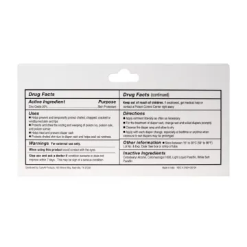 CareAll Zinc Oxide Skin Protectant Ointment for Diaper Rash Relief