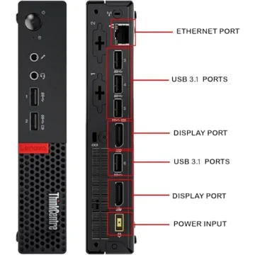 Lenovo ThinkCentre M910Q Tiny Desktop with i7, 32GB RAM, 1TB