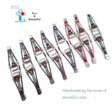 Smatiful Adjustable Charge 2 Bands - Stylish Leather Design