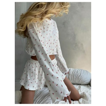 Stylish SHENHE Floral Pajama Set for Ultimate Comfort