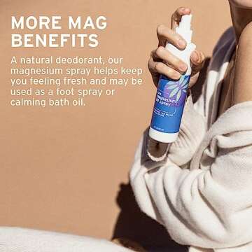 Life-Flo Pure Magnesium Oil for Feet and Body - 100% Pure Magnesium Spray from The Ancient Zechstein Seabed - Magnesium Oil Spray for Feet, Relaxing & Rejuvenating Muscles & Joints - 8 oz