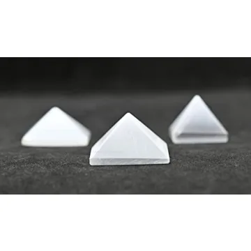 Amazing Selenite Pyramid for Healing and Meditation Gifts
