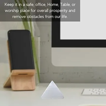 Amazing Selenite Pyramid for Healing and Meditation Gifts