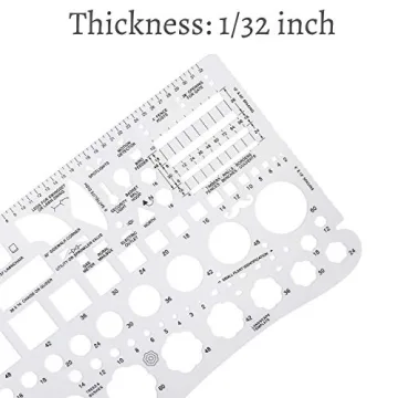 Mr. Pen- Landscape Templates, Architectural Templates, Drafting Tools, Landscaping Tools, Landscape Design Template, Drafting Ruler Shapes, Drawing Stencils