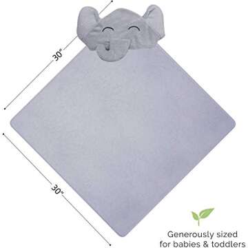 YOYOO Premium Baby Bath Towel – Viscose Derived from Bamboo, Baby Hooded Towels - Newborn Essentia...