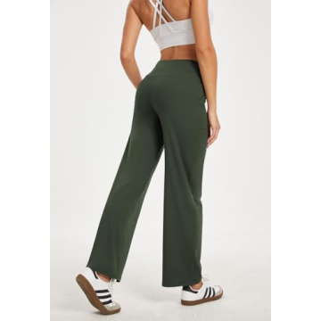 COPYLEAF Women's High Waist Yoga Pants with Pockets