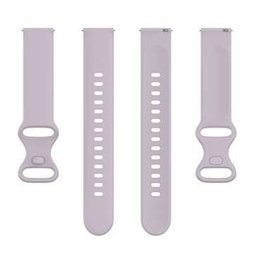 E ECSEM 8-Pack Colorful Silicone Bands for Letsfit IW1/EW1