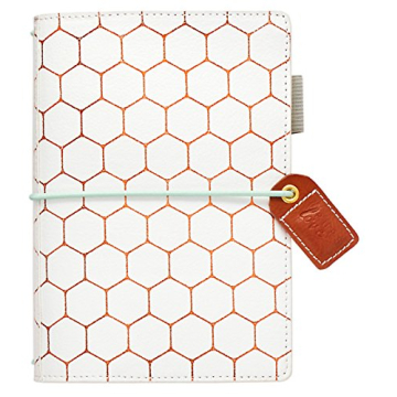 Webster's Pages Travelers Notebook | Elegant Pocket Journal | Copper Hexagon