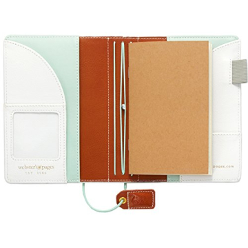 Webster's Pages Travelers Notebook | Elegant Pocket Journal | Copper Hexagon