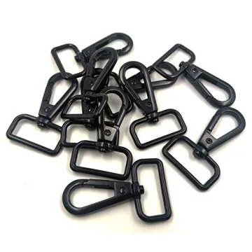 YIXI-SBest 10 Pcs Versatile Lobster Clasp Swivel Hooks