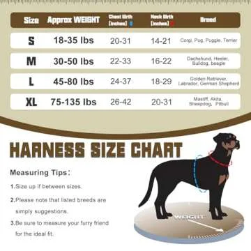 AUROTH Tactical Pet Harness for Large Dogs No Pull Adjustable, Reflective K9 Working Training Easy Control Vest Military fpr Service Dog Desert Camo L