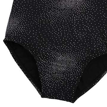 DAXIANG Girls Sparkle Gymnastics Leotard for Ages 3-4