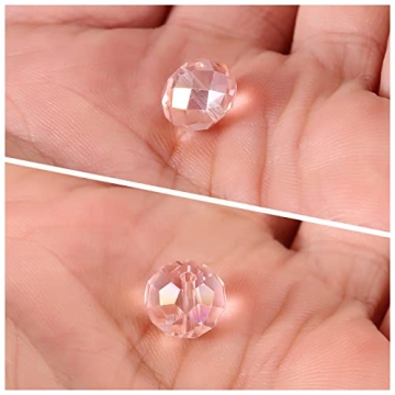 FZH Briolette Glass Bead Kit 410Pcs for Jewelry Making