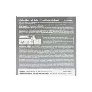 eZn Pudding Hair Dye Ammonia Free Semi-Permanent Self Hair Dye DIY Kit included contain Keratin Made...