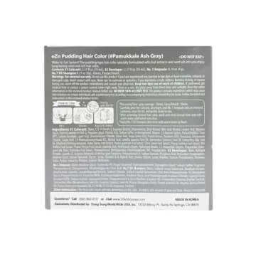 eZn Pudding Hair Dye Ammonia Free Semi-Permanent Self Hair Dye DIY Kit included contain Keratin Made...