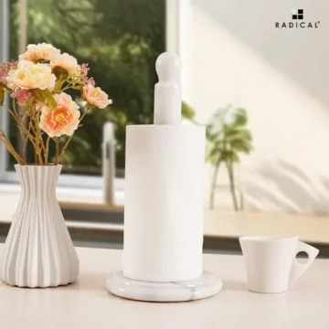 Elegant RADICALn Marble Paper Towel Holder for Your Kitchen