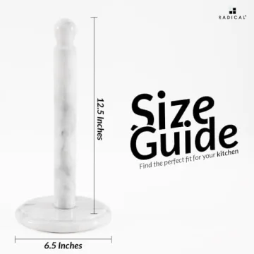 Elegant RADICALn Marble Paper Towel Holder for Your Kitchen