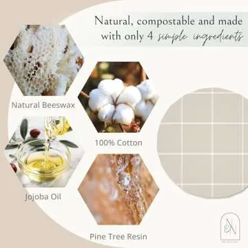 Eco-Friendly Reusable Beeswax Bowl Covers for Baking