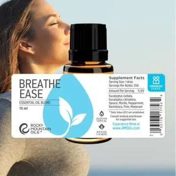 Rocky Mountain Breathe Ease Essential Oil Blend - 15ml
