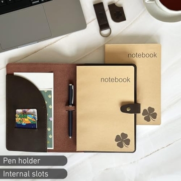Genuine Leather Refillable Journal for Writers