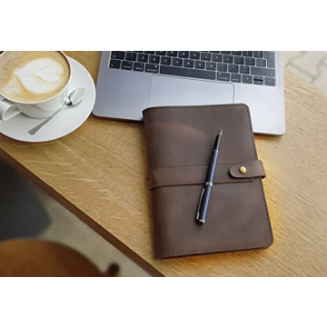Genuine Leather Refillable Journal for Writers