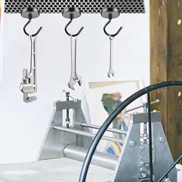 Grtard Heavy Duty Magnetic Hooks - 110 lbs Support