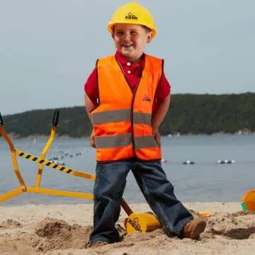 Big Dig Excavator Ride-On Toy Set for Kids Ages 3+ with Accessories