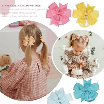 Gorgeous 40Pcs Grosgrain Hair Bows for Girls