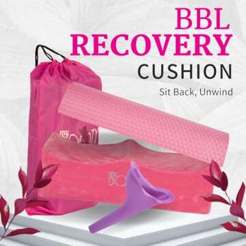 BBL Pillow After Surgery Kit - Essential Recovery Cushions for Comfort
