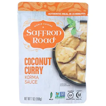 Saffron Road Coconut Curry Simmer Sauce - Gluten Free