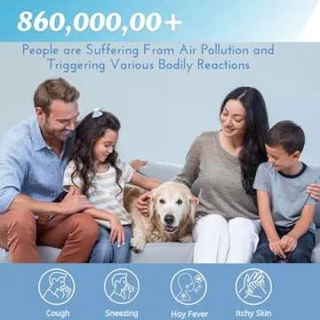 Nispira AER1 Filter Replacement for Holmes Air Purifier HAPF30AT HAP242-NUC Total Air 4 HEPA 4 Carbon Booster, Remove Odor Smoke VOCs 1.2 x 10 x 4.6 Inches