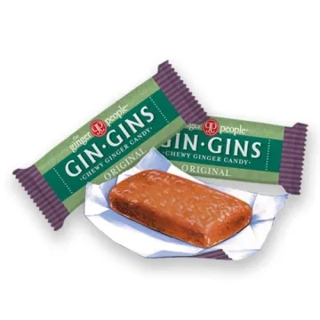 GIN GINS Original Ginger Chews – Natural Digestion Aid