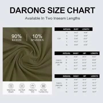 Darong Women's 2 Piece Lounge Set - Style Meets Comfort