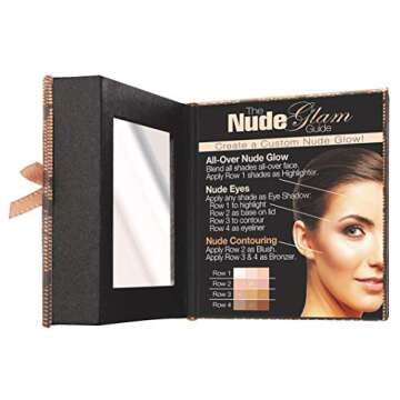 Physicians Formula Shimmer Strips All-In-1 Custom Nude Palette For Face & Eyes, Natural Nude
