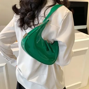 Retro Y2K Women's Crescent Shoulder Bags - Stylish Hobo Handbags