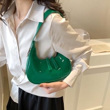 Retro Y2K Women's Crescent Shoulder Bags - Stylish Hobo Handbags