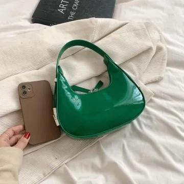 Retro Y2K Women's Crescent Shoulder Bags - Stylish Hobo Handbags