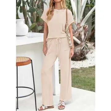 KIRUNDO Women's Chic 2 Piece Outfits for All Occasions