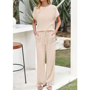 KIRUNDO Women's Chic 2 Piece Outfits for All Occasions