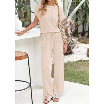 KIRUNDO Women's Chic 2 Piece Outfits for All Occasions