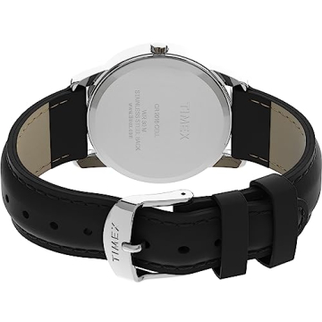 Timex Easy Reader 35mm Leather Strap Watch