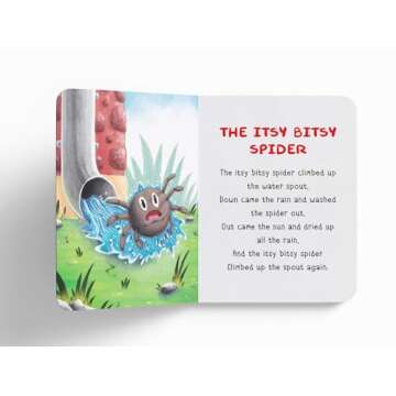 Nursery Rhymes Board Book for Toddlers - Interactive Fun!