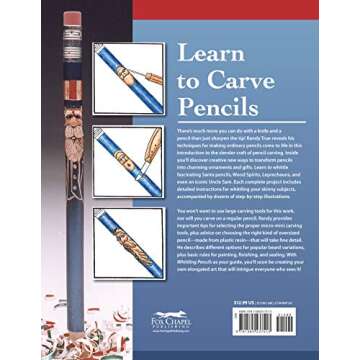 Whittling Pencils: Projects and Techniques (Fox Chapel Publishing) Learn the Slender Craft of Pencil...